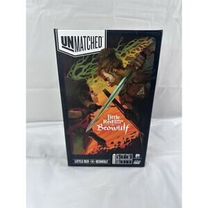 Unmatched: Little Red Riding Hood vs Beowulf Board Game Complete